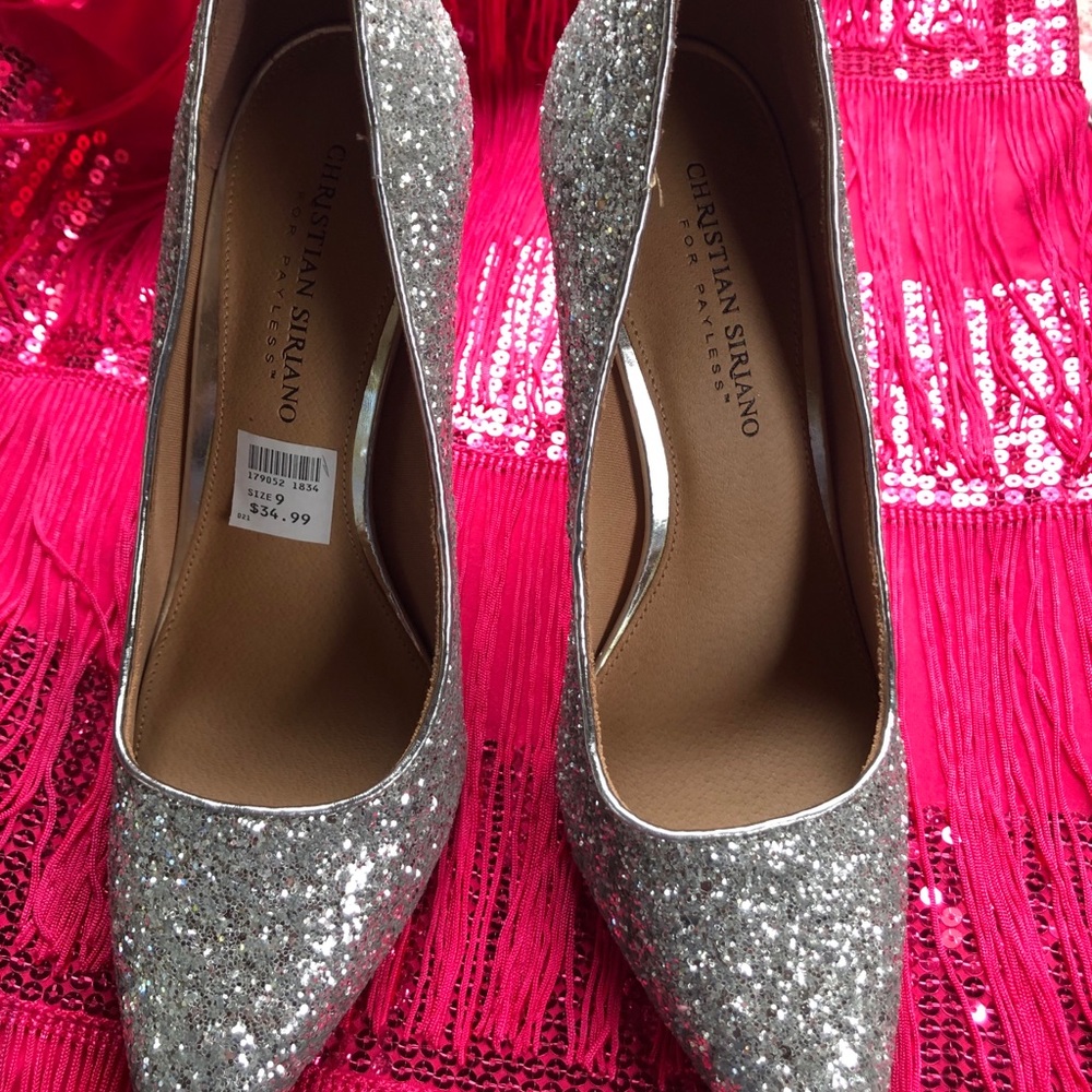 High heel shoes